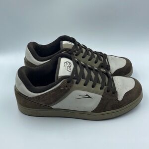 Lakai Soca-2 Brown White Skate Shoes S/SOCA-2 SP Men's Sz 13